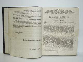 Nový Zákon - Prešpurk - Jiří Palkovič - 1805, 1806