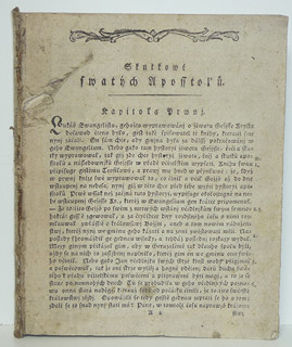 Nový Zákon - Prešpurk - Jiří Palkovič - 1805, 1806