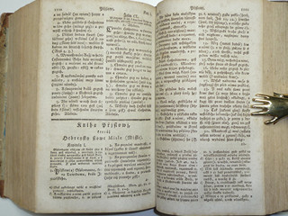 Bible Česká - František Faustin Procházka - 1804 - 1.díl + 2.díl
