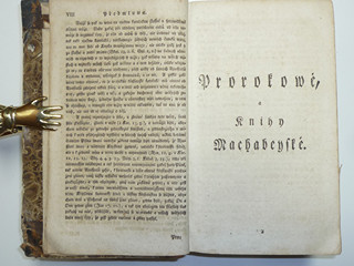 Bible Česká - František Faustin Procházka - 1804 - 1.díl + 2.díl