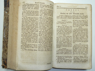 Bible Česká - František Faustin Procházka - 1804 - 1.díl + 2.díl