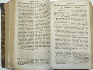 Bible Česká - František Faustin Procházka - 1804 - 1.díl + 2.díl