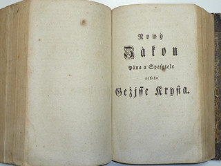 Bible Česká - František Faustin Procházka - 1804 - 1.díl + 2.díl