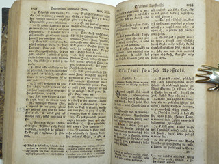 Bible Česká - František Faustin Procházka - 1804 - 1.díl + 2.díl