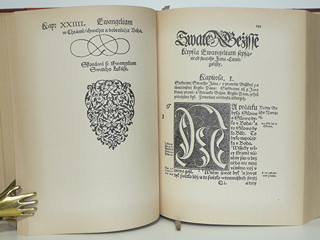 Nový Zákon 1568 - Jan Blahoslav - faksimile 1931