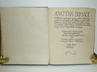 Rukopis Apatéka domácí - Pierandrea Mattioli - 1595