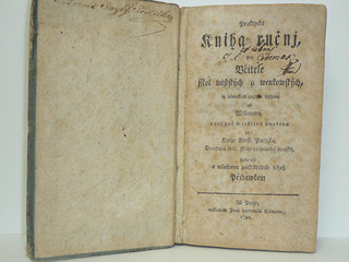 Praktická kniha ruční pro učitele - 1790