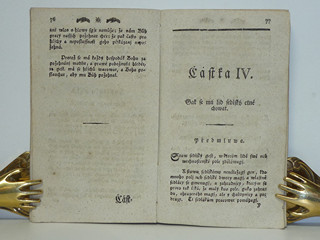 Díl druhý knihy ke čtení pro sedlské školy - 1797