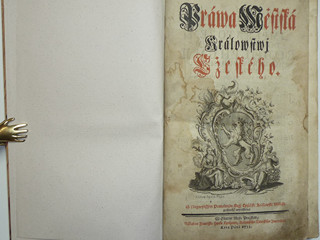Práva Městská Království Českého - Kristián z Koldína - 1755