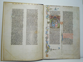 Bible krále Václava IV. - Starý zákon 1.svazek - číslo 63/780 - 1981 / 14. - 15.století