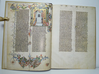 Bible krále Václava IV. - Starý zákon 1.svazek - číslo 63/780 - 1981 / 14. - 15.století