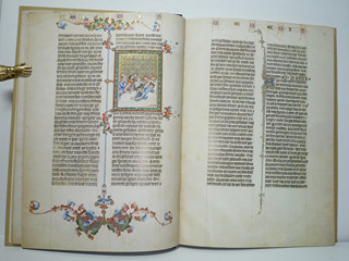 Bible krále Václava IV. - Starý zákon 1.svazek - číslo 63/780 - 1981 / 14. - 15.století