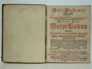Růže Duchovní Líbeznosti - 1696