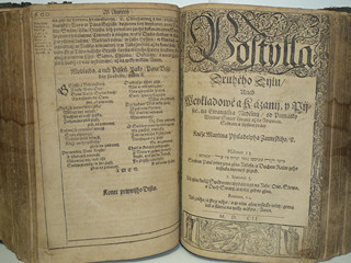 Postila Evangelická - Lipsko - Martin Zámrský - 1602