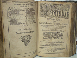 Postila Evangelická - Lipsko - Martin Zámrský - 1602