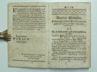 Krátký výtah historie Písma Svatého - 1765