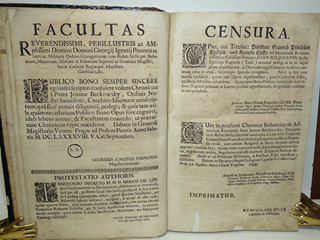 Poselkyně Starých Příběhů Českých - Jan František Beckovský - 1700