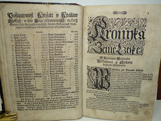 Poselkyně Starých Příběhů Českých - Jan František Beckovský - 1700