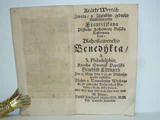 Krátký výtah života a zázraků - 1743 - 1790