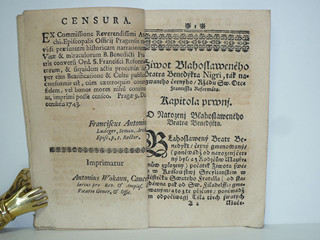Krátký výtah života a zázraků - 1743 - 1790
