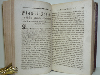O válce židovské knihy sedmery - Flavius Josephus - 1805