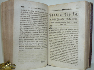 O válce židovské knihy sedmery - Flavius Josephus - 1805