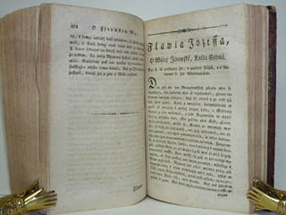 O válce židovské knihy sedmery - Flavius Josephus - 1805