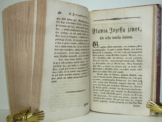 O válce židovské knihy sedmery - Flavius Josephus - 1805