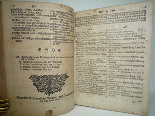 DICTIONARIUM Von dreyen Sprachen - Slovník německo-latinsko-český - Kašpar Zachariáš Vusín (Caspar Wussin) - 1700 - 1706