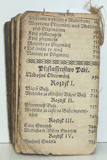 Správa Mariánské pobožnosti -Výprava duchovní Mariánskou lodí - 1661 ?