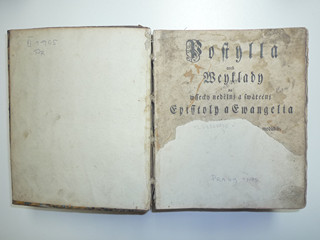 Postila aneb výklady 1. a 2.díl - Jan Nepomuk Medlín - 1796