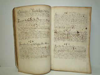 rukopis Práva městská - Kristián z Koldína 1579 + 2 přívazky - 1708 (cca 1.pol. 18 století)