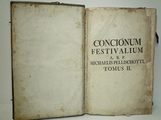 Jedno, Dvoje, Troje Kázání Sváteční - Pellizotti - 1753