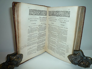Jan Amos Komenský (1592 - 1670) - I.A. Comenii Ianua aurea reserata quatuor linguarum - Zlatá brána jazyků otevřená - J.A. Komenský - 1640