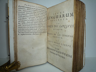 Jan Amos Komenský (1592 - 1670) - Janua Linguarum reserata quinque-linguis - J.A. Komenský - 1661