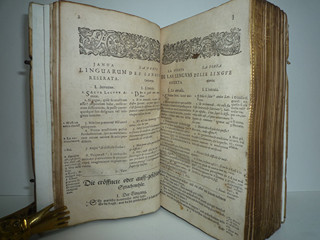Jan Amos Komenský (1592 - 1670) - Janua Linguarum reserata quinque-linguis - J.A. Komenský - 1661