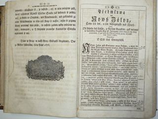 Bible Svatováclavská II. - 2.část 1. dílu a 2.díl - 1769 - 1771