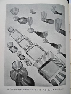 Ludvika Smrčková (1903 - 1991) - Sklenice na digestiv , 6 ks