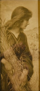 Ruth a Rahel , staré secesní tisky