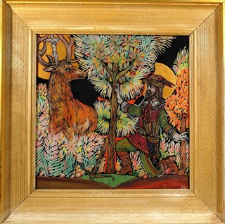 Josef Michal Hospodka (1923 - 1989) - Hubert , podmalba sign.