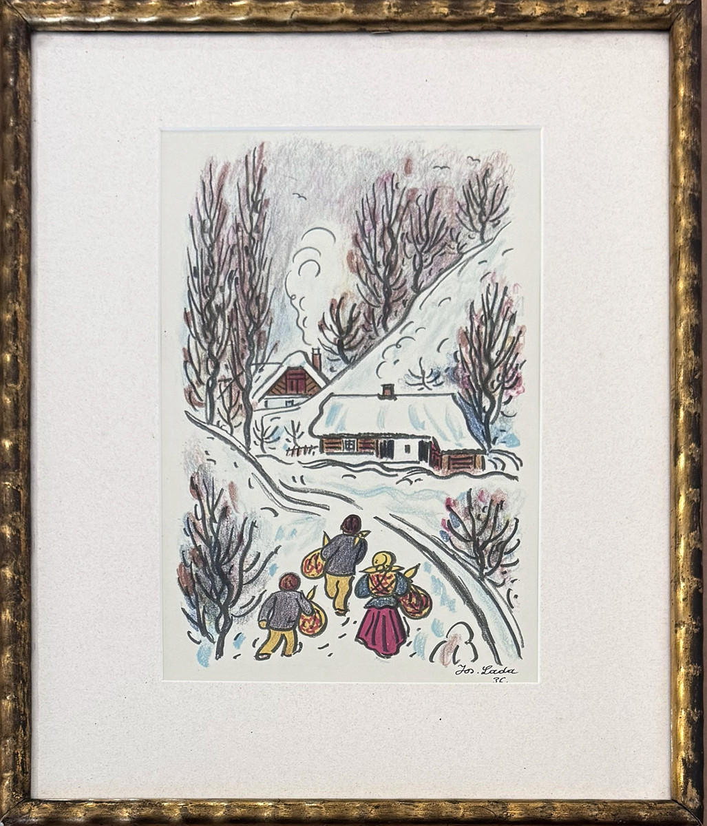 Josef Lada (1887 - 1957) - Koledníci