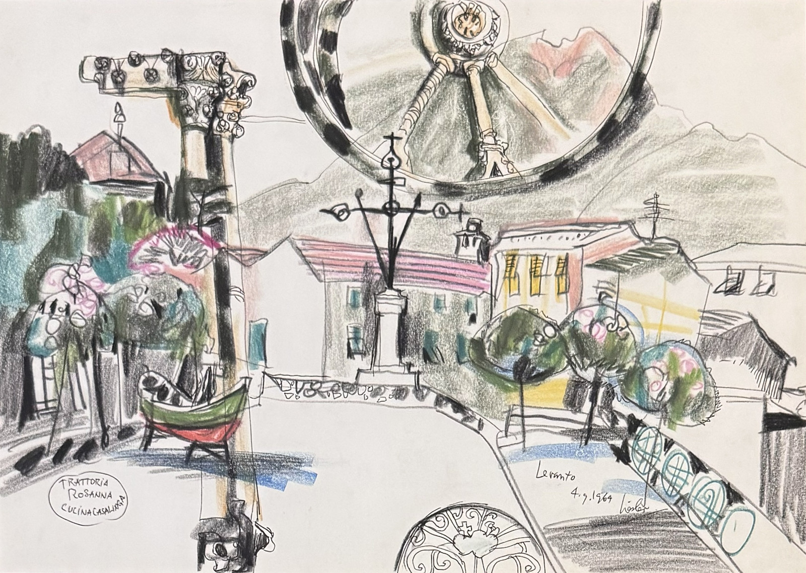 Josef Liesler (1912 - 2005) - Levanto
