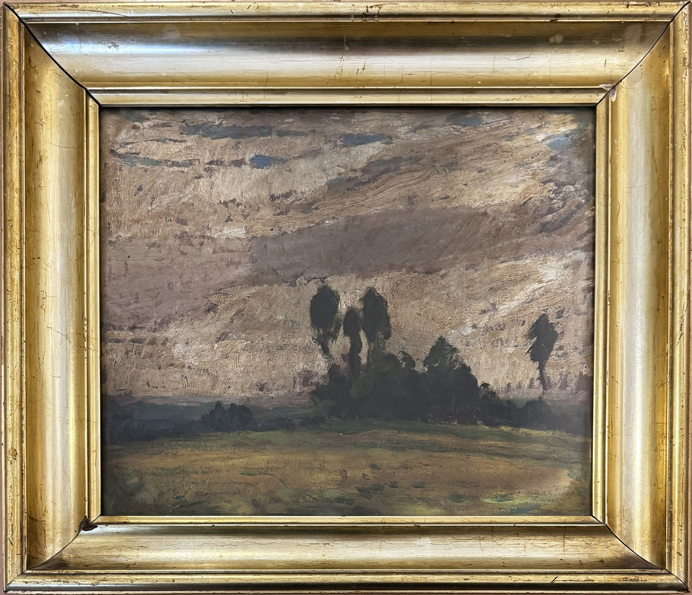 Gustav Macoun (1889 - 1934) - Krajina se stromy