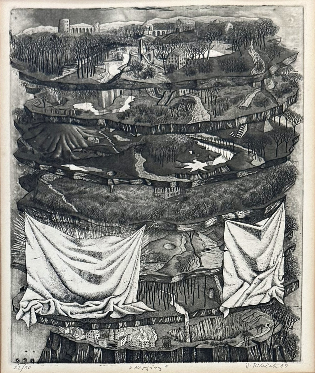 Jindřich Pileček (1944 - 2002) - Krajiny