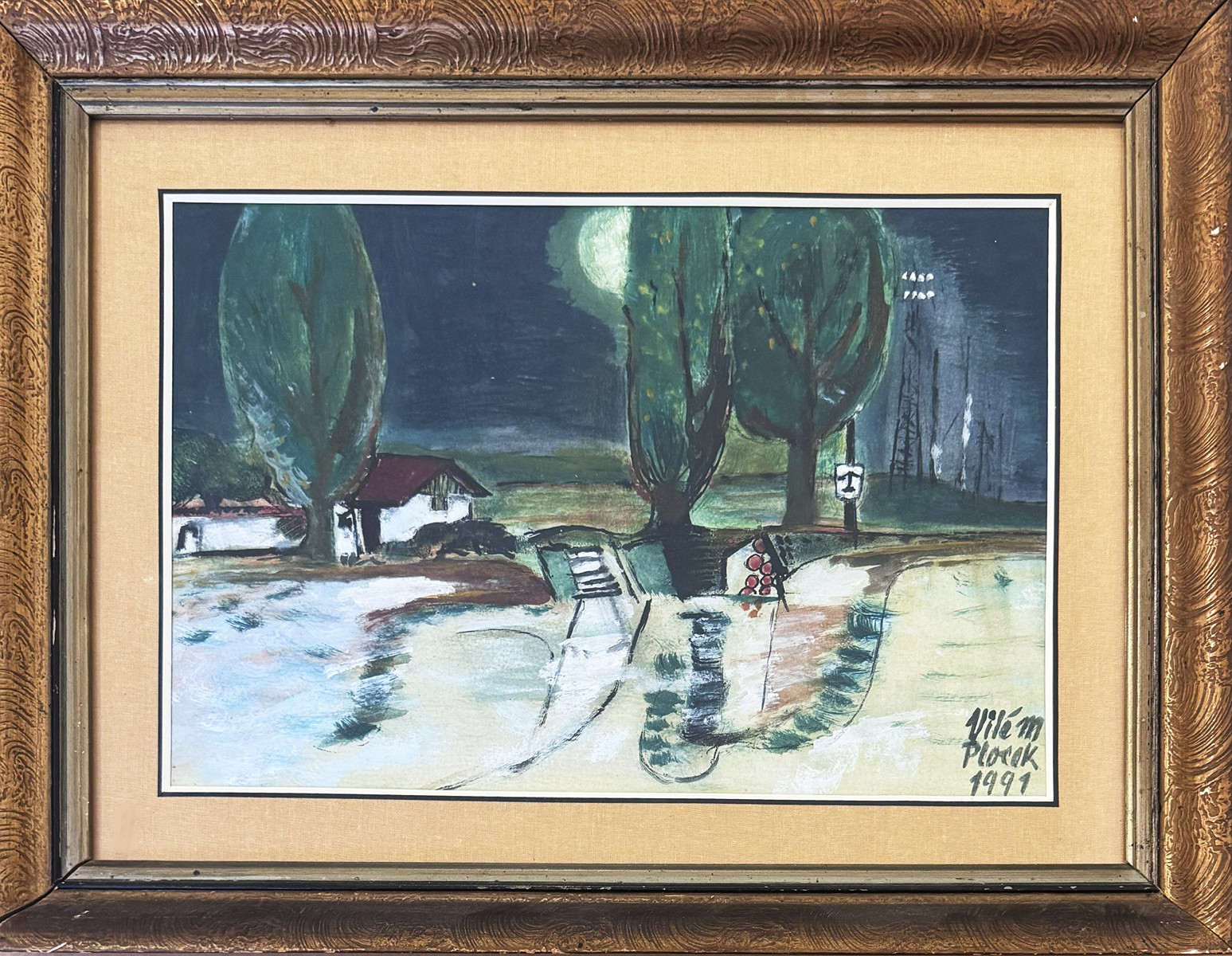 Vilém Plocek (1905 - 2001) - Na břehu řeky