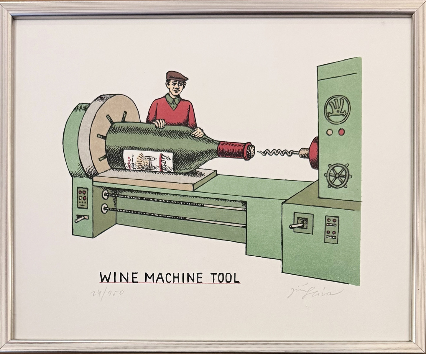 Jiří Slíva (1947) - Wine Machine Tool