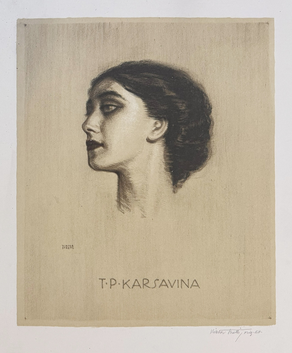 Viktor Stretti (1878 - 1957) - T.P. Karsavina