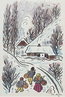 Josef Lada (1887 - 1957) - Koledníci