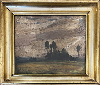 Gustav Macoun (1889 - 1934) - Krajina se stromy
