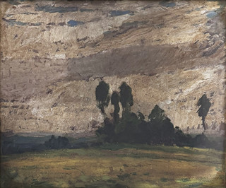 Gustav Macoun (1889 - 1934) - Krajina se stromy